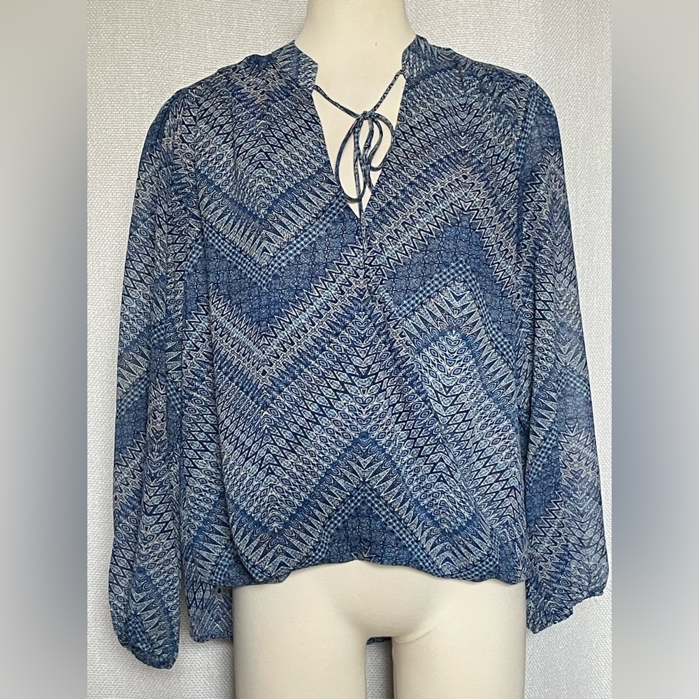 Veronica M faux wrap blouse